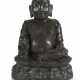 Bronze des sitzenden Budai - photo 1