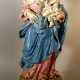 Italian Madonna with Jesus child holding a dove - photo 1