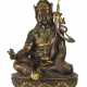 Teilvergoldete Bronze des Padmasambhava - Foto 1