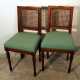 A pair of Louis XVI dining chairs - фото 1