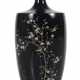 Cloisonné-Vase mit Vogel- und Pflaumenblütendekor - Foto 1