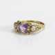 Ring mit Amethyst und Diamanten - photo 1