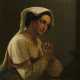 Rom um 1840: Junge Frau bei der Andacht. - photo 1
