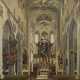 KALCKREUTH, Leopold Karl Walter von ?. Kircheninterieur. - photo 1