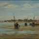 MALFROY-SAVIGNY, Henri de (1895 Martigues - 1942). Schiffe an der Küste. - Foto 1