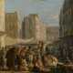 GIGANTE, Ercole zugeschrieben (1815 Neapel - 1860 ebd.). Markttag in Neapel. - Foto 1