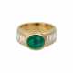 WEMPE Ring mit Smaragdcabochon ca. 2,5 ct - Foto 1