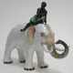 Tiergruppe Meissen, „Elefant mit Mohr als Führer“ - Foto 1