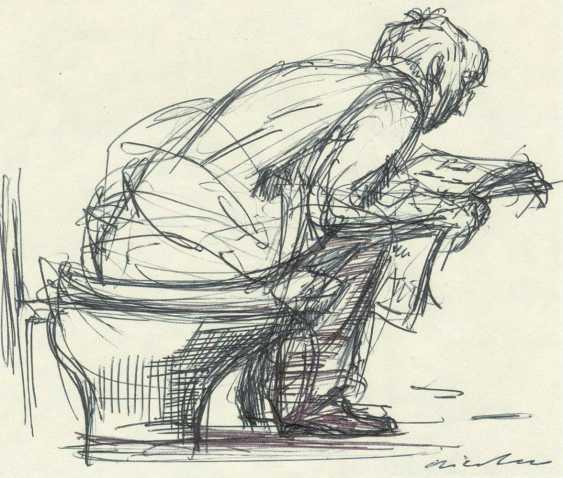 Rudolf Letzig Der Schossling Holzschnitt 1950 1960 Ebay