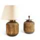 A PAIR OF GILT-METAL LAMPS - фото 1