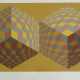 Victor Vasarely, Kinetische abstrakte Komposition - Op Art - Foto 1