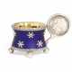 A JEWELLED AND ENAMEL PARCEL-GILT SILVER CHARKA - Foto 1