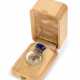 A JEWELLED GOLD-MOUNTED LAPIS LAZULI ROCK CRYSTAL SCENT BOTTLE - фото 1