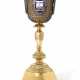 A LARGE SILVER-GILT AND ENAMEL CHALICE - фото 1