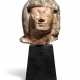 AN EGYPTIAN LIMESTONE HEAD OF AN OFFICIAL - photo 1