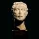 A ROMAN MARBLE HEAD OF A MAN - photo 1