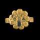 A BYZANTINE GOLD AND NIELLO RING - фото 1