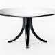 Pietro Chiesa. Coffee table with a four-lobed shape and hollow legs shaped like a saber - Foto 1