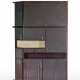 Ico Parisi. Large custom-made cabinet with shelves and drawers in Indian rosewood veneer and gray lacquered wood - Foto 1