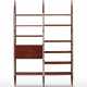 Franco Albini. fall cabinet | Two-module bookcase with fall front cabinet - photo 1