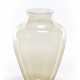 Manifattura di Murano. Transparent pagliesco blown glass vase - photo 1