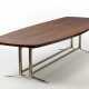 Gianni Moscatelli. * Large meeting table with edged and wood veneered top - photo 1