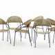 Gastone Rinaldi. Lot of six outdoor chairs model "DU41" - photo 1