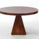 Vittorio Introini. Dining table with circular top model "Chelsea" - Foto 1