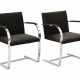 Ludwig Mies van der Rohe. Pair of armchairs model "Brno" - фото 1