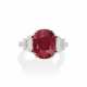 BAGUE RUBIS ET DIAMANTS - photo 1