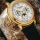 PATEK PHILIPPE A VERY RARE 18K GOLD AUTOMATIC “CATHEDRAL” MI... - photo 1