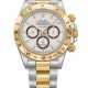 ROLEX AN EXTREMELY RARE STAINLESS STEEL AND GOLD AUTOMATIC C... - фото 1