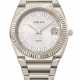 ROLEX A VERY FINE AND EXTREMELY RARE 18K WHITE GOLD TONNEAU-... - Foto 1