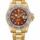 ROLEX A VERY RARE AND FINE 18K GOLD AUTOMATIC WRISTWATCH WIT... - фото 1