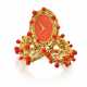 Piaget A very rare and extremely elegant 18K gold and coral ... - photo 1