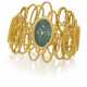 Piaget A fine and very elegant 18K gold and jade bracelet wa... - фото 1