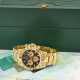 ROLEX A VERY FINE AND RARE 18K GOLD AUTOMATIC CHRONOGRAPH WR... - Foto 1