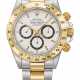 ROLEX A FINE STAINLESS STEEL AND 18K GOLD AUTOMATIC CHRONOGR... - фото 1