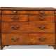Mayhew & Ince. A GEORGE III INDIAN ROSEWOOD-CROSSBANDED MAHOGANY CHEST - photo 1