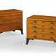 TWO ANGLO-INDIAN EBONY AND SATINWOOD SMALL CHESTS - фото 1