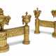 A PAIR OF FRENCH ORMOLU CHENETS - фото 1