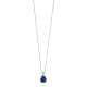 Meister. SAPPHIRE AND DIAMOND PENDENT NECKLACE, MEISTER - photo 1