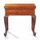 A CHINESE EXPORT ROSEWOOD HARLEQUIN TABLE - фото 1