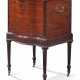 A GEORGE III MAHOGANY CELLARET-ON-STAND - Foto 1