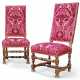 A PAIR OF LOUIS XIV WALNUT SIDE CHAIRS - Foto 1
