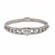 Armband mit 21 Brillanten, zusammen ca. 2,07 ct (punziert) - Foto 1