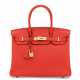Hermes. A BOUGAINVILLIER CLÉMENCE LEATHER BIRKIN 30 WITH GOLD HARDWA... - photo 1