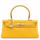 Hermes. A CUSTOM SOLEIL TOGO LEATHER SHOULDER KELLY WITH PALLADIUM H... - photo 1
