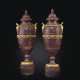 A PAIR OF RESTAURATION ORMOLU-MOUNTED PORPHYRY VASES - photo 1