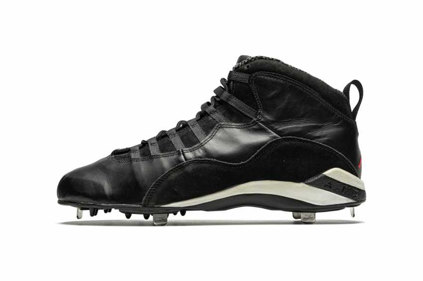 Air Jordan 10 Baseball Cleat Sample For Sale Buy Online Auction At Veryimportantlot Auction Catalog Original Air Michael Jordan Game Worn And Player Exclusive Sneaker Rarities From 13 08 Photo Price Auction Lot 7